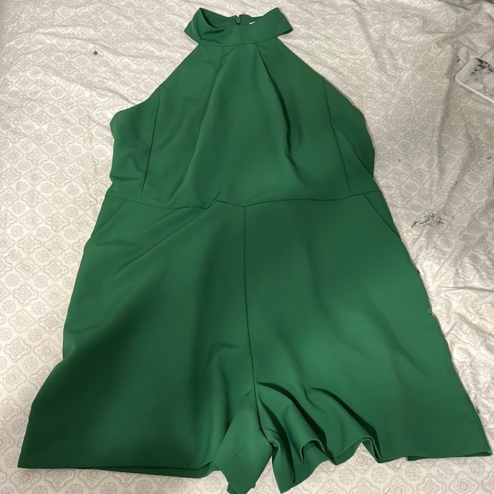 Green romper